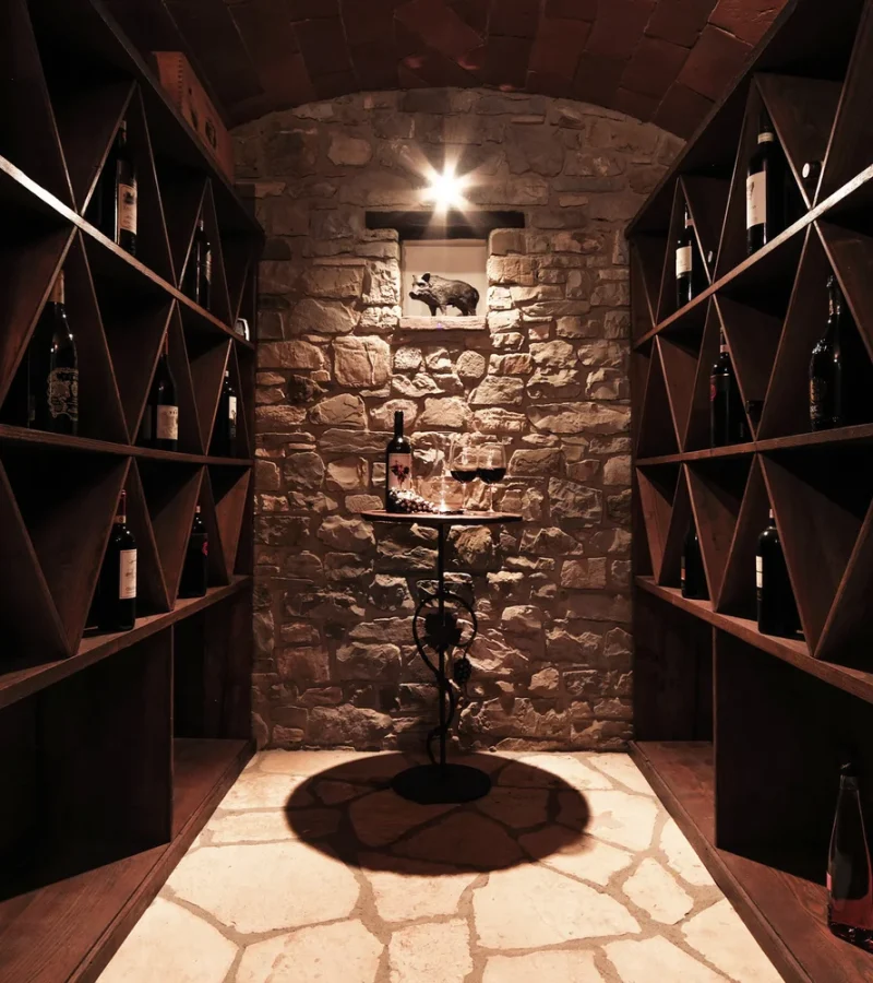 TuscanFarmhouseEstate-25-wine-cellar